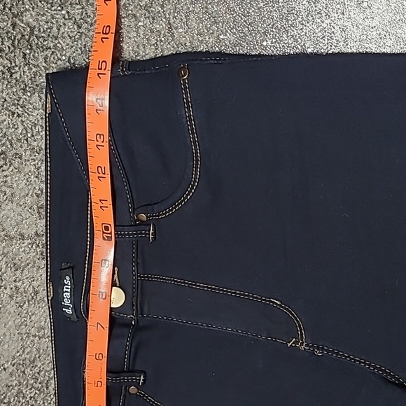 D. Jeans Dark Wash High-Rise Jeggings Size 8 - Picture 4 of 9